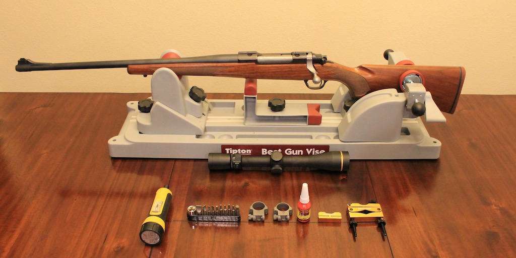 How to mount a scope on a rifle without a rail